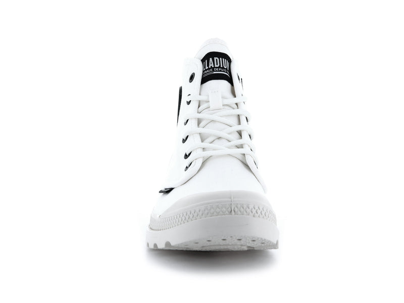 Star White Women's Palladium Pampa Hi Htg Supply Boots | Israel  KUNJPH-691