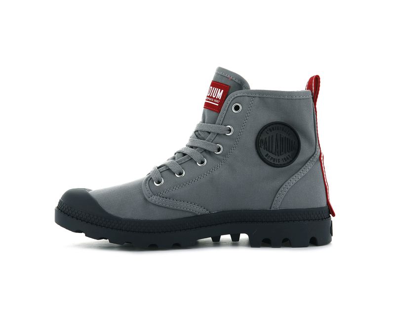 Titanium Kids' Palladium Pampa Hi Dare Boots | Israel  RGLZWD-809