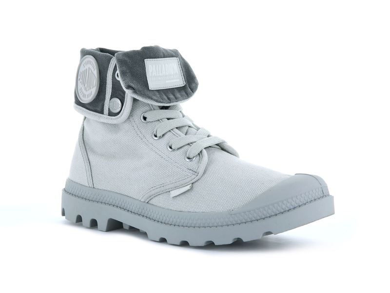 Vapor/Metal Men's Palladium Baggy Boots | Israel  XPMHQC-792