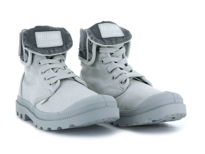 Vapor/Metal Men's Palladium Baggy Boots | Israel  XPMHQC-792