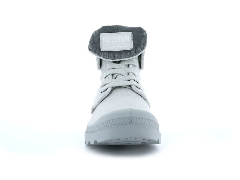 Vapor/Metal Men's Palladium Baggy High Tops | Israel  BITXQJ-386