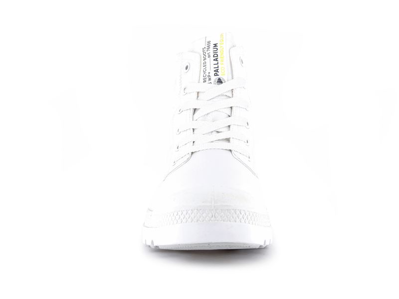 White Women's Palladium Pampa Lite+ Recycle Wp+ High Tops | Israel  GJMDNP-368