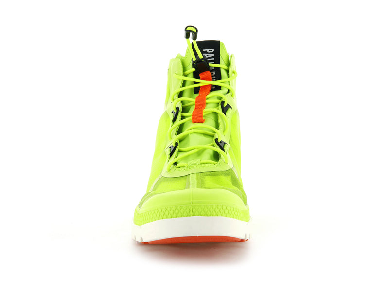 Wild Lime Men's Palladium Travel Lite+ Adventure High Tops | Israel  RPAYZF-740