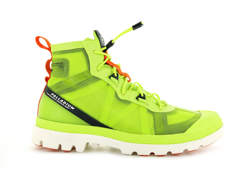 Wild Lime Men\'s Palladium Travel Lite+ Adventure High Tops | Israel  RPAYZF-740