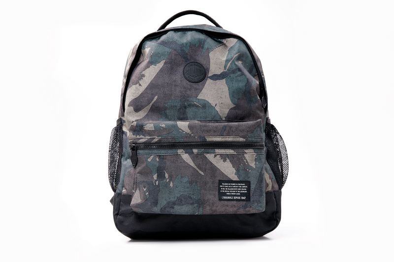 Camouflage Men's Palladium Backpack Bags | Israel EJXFVH-458