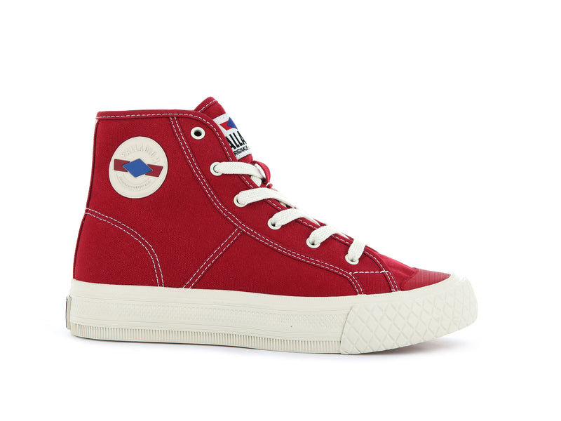 Chili Pepper Men's Palladium Palla Louvel High Tops | Israel PLSHCF-963