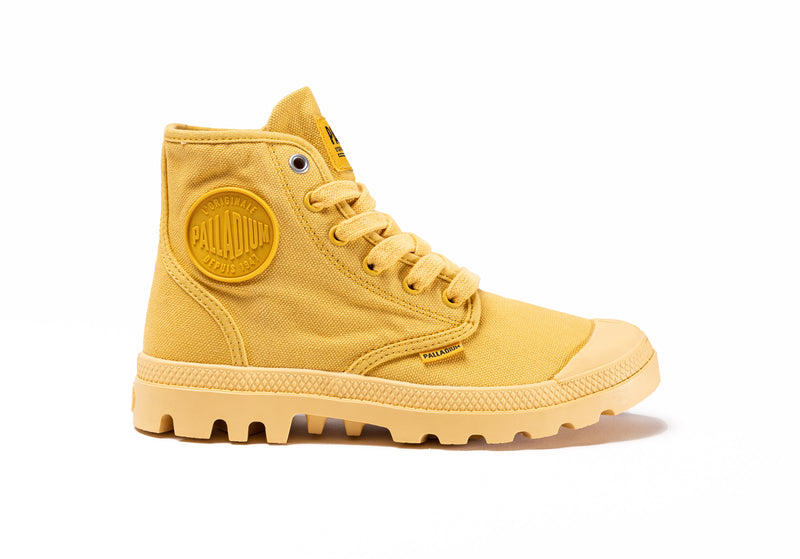 Marigold Kids' Palladium Pampa Hi V Boots | Israel MXUFNV-723