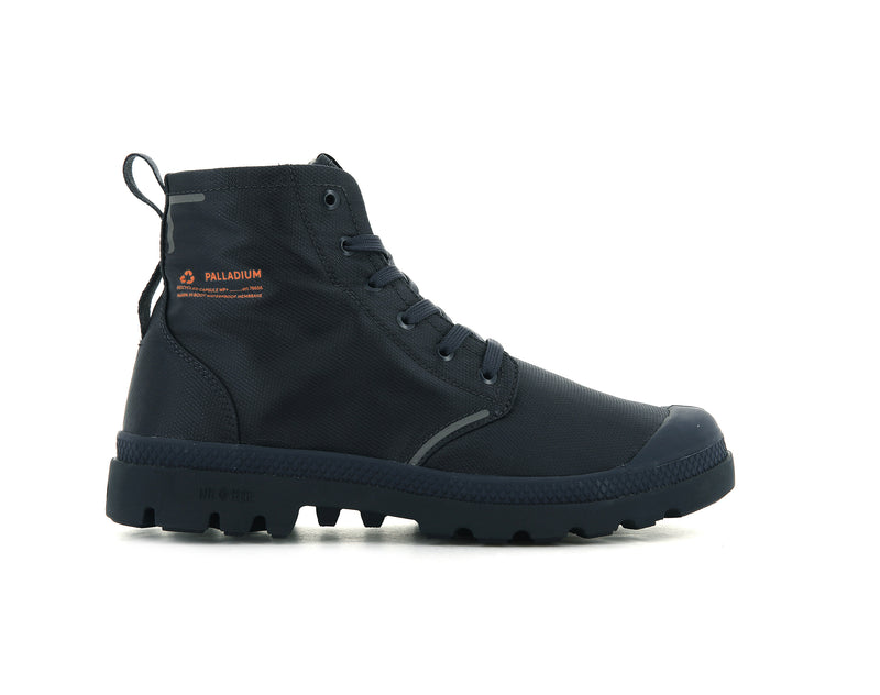 Ombre Blue Kids' Palladium Pampa Lite+ Recycle Wp+ Boots | Israel OWBIEG-869