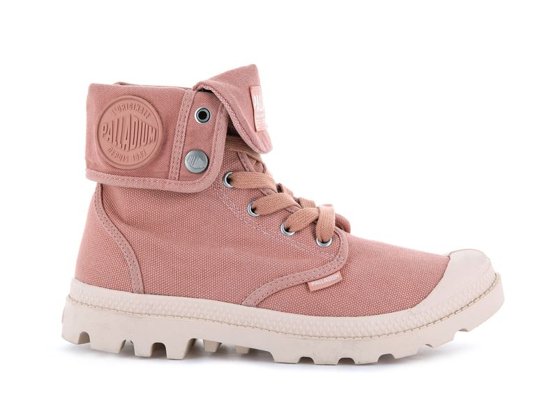 Rose Brick Women's Palladium Baggy Boots | Israel LNMFJR-568