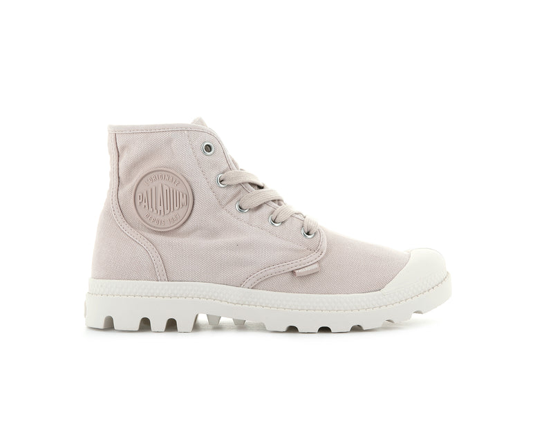 Rose Smoke Women's Palladium Pampa Hi High Tops | Israel WYKCNL-452