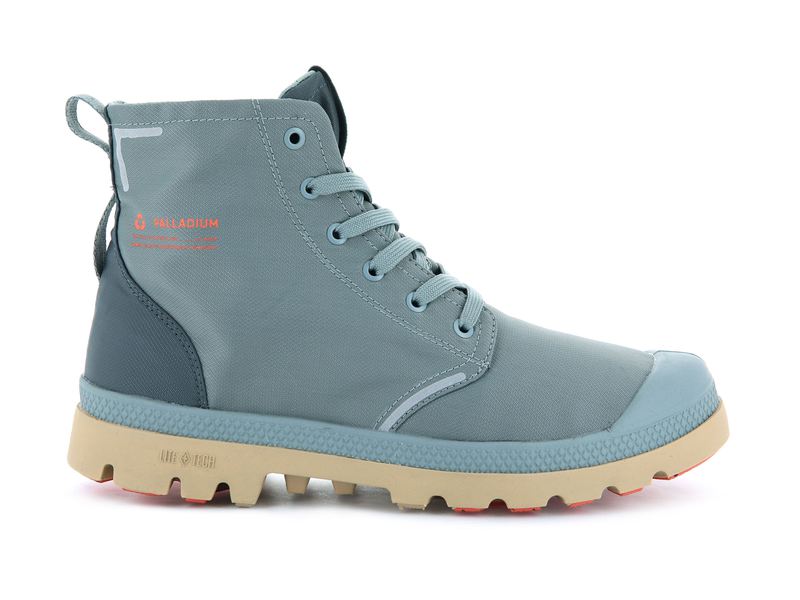 Slate Gray/Sedona Sg Women's Palladium Pampa Lite+ Recycle Wp+ Boots | Israel MBQGOI-179