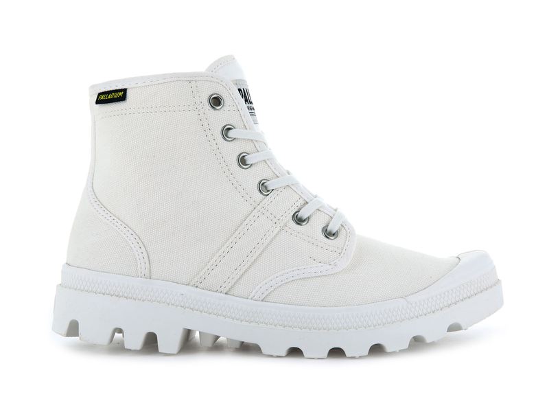 Star White Men's Palladium Pallabrousse High Tops | Israel BGCTQH-485