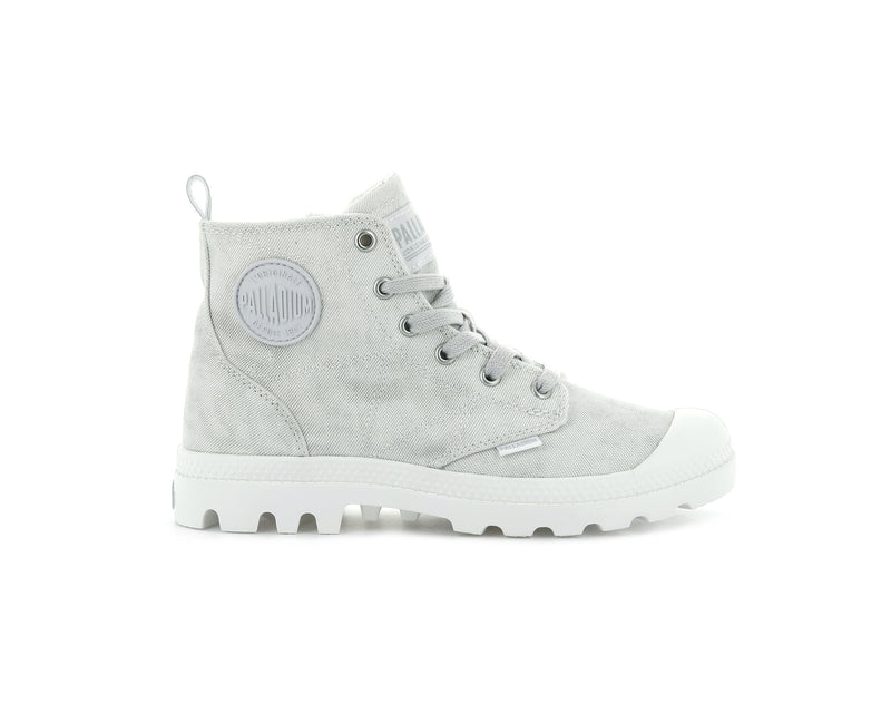 Star White Women's Palladium Pampa Zip Desertwash Boots | Israel NGAXZP-482