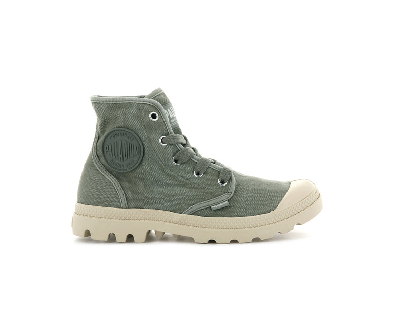 Vetiver Women's Palladium Pampa Hi High Tops | Israel RLIUSO-342